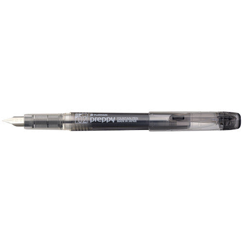 Platinum Preppy Fountain Pen - Black 0.2mm