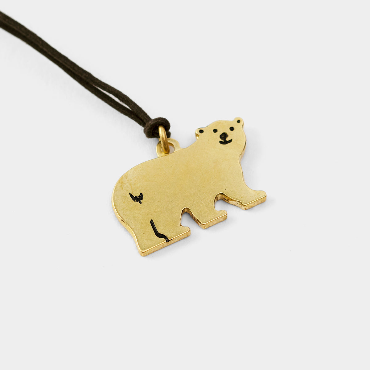 TRC Bear Brass Tag