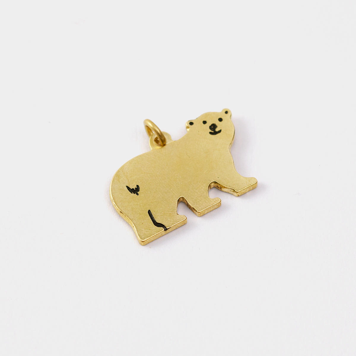 TRC Bear Brass Tag