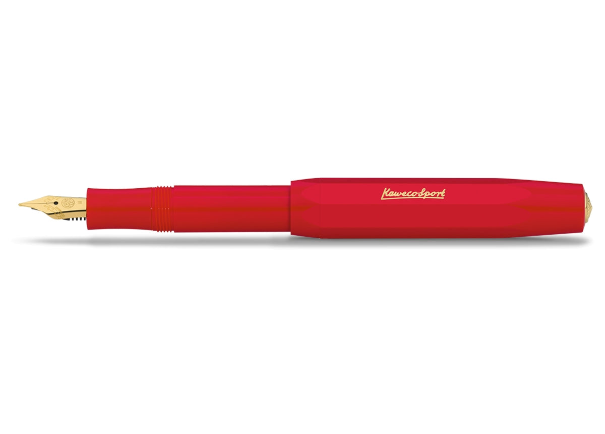 Kaweco Classic Sport Fountain Pen Red M/F