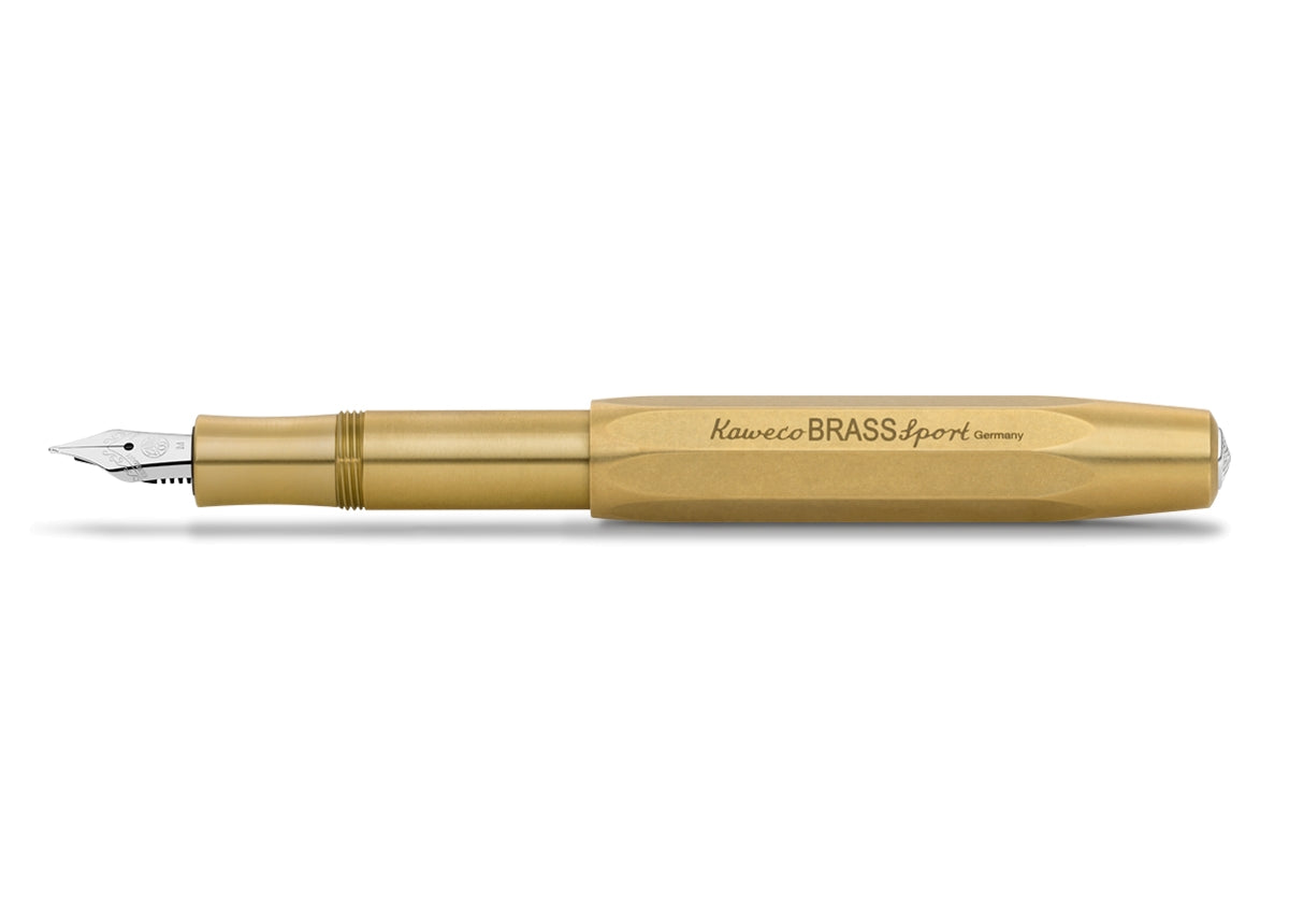 Kaweco Brass Sport Fountain Pen M/F