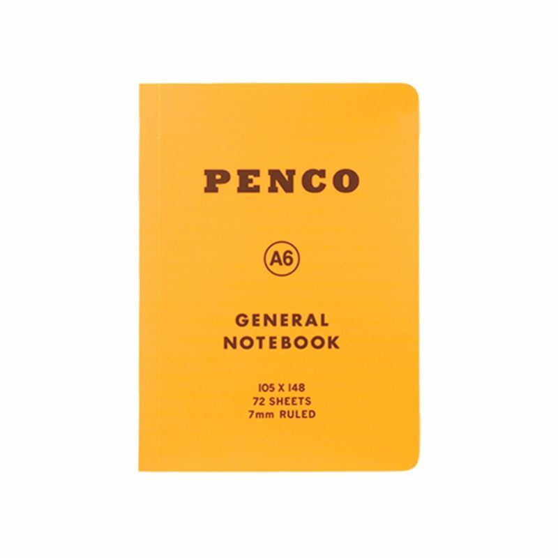 Penco PP Notebook A6 Yellow