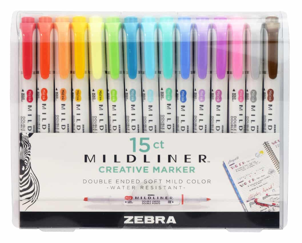 MILDLINER Highlighter - 15 lita sett