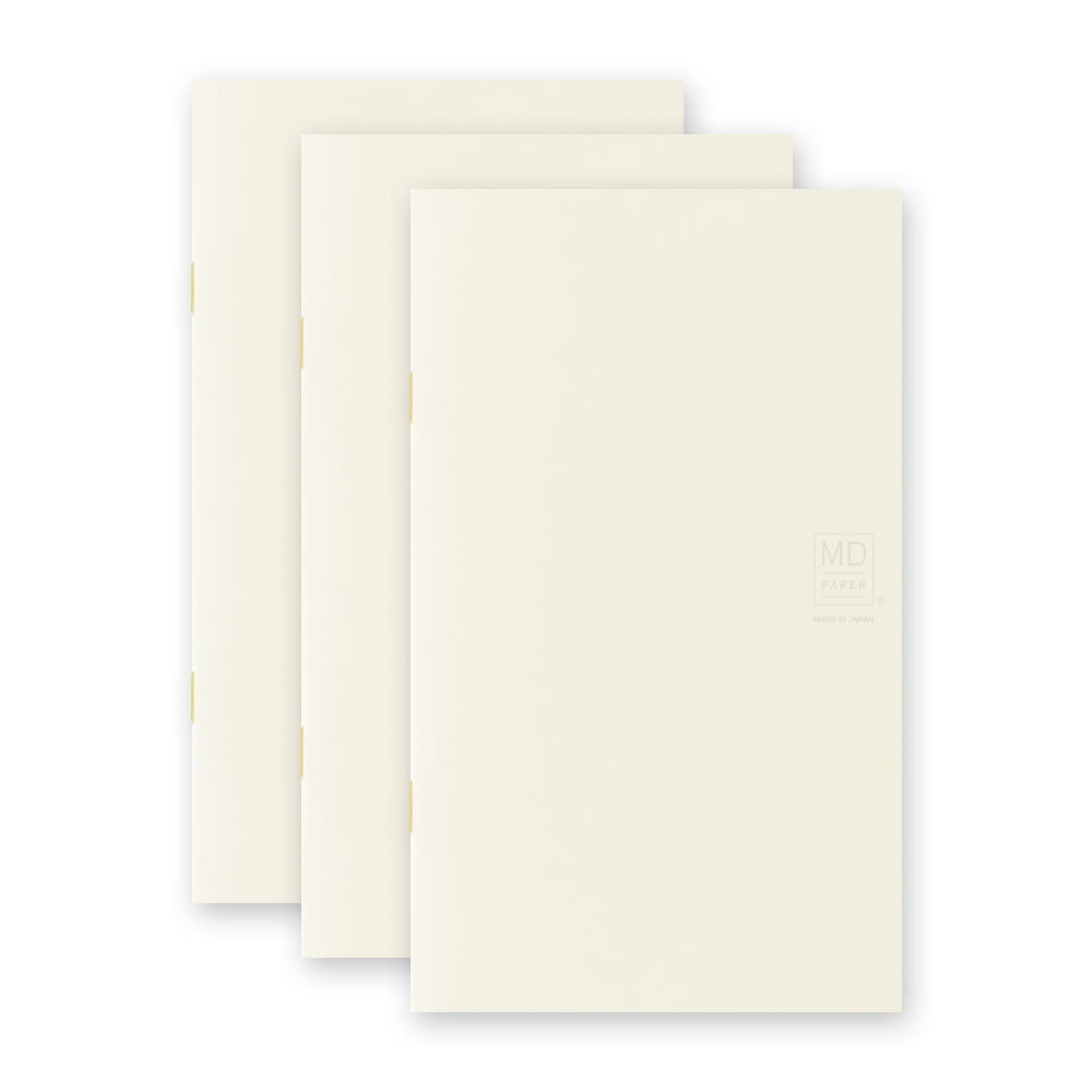 MD Notebook Light B6 Slim Blank 3pcs
