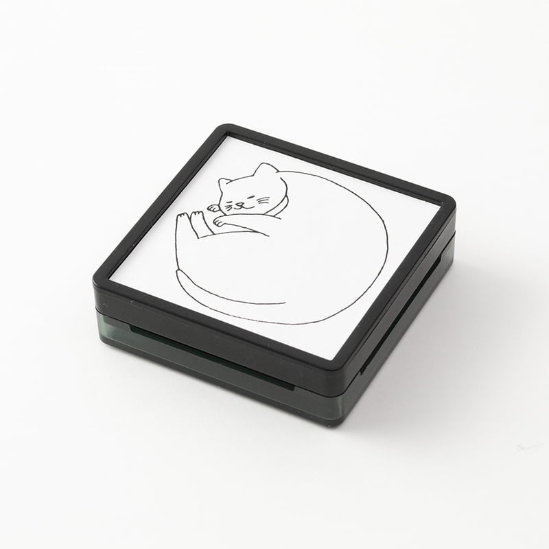 Paintable Stamp Pre-Inked Cat