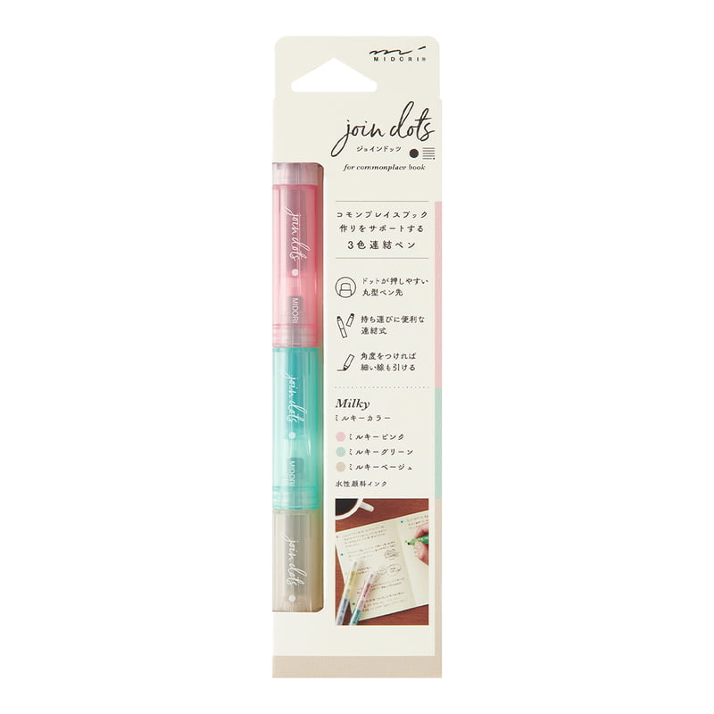 Connecting Pen Join Dots Milky