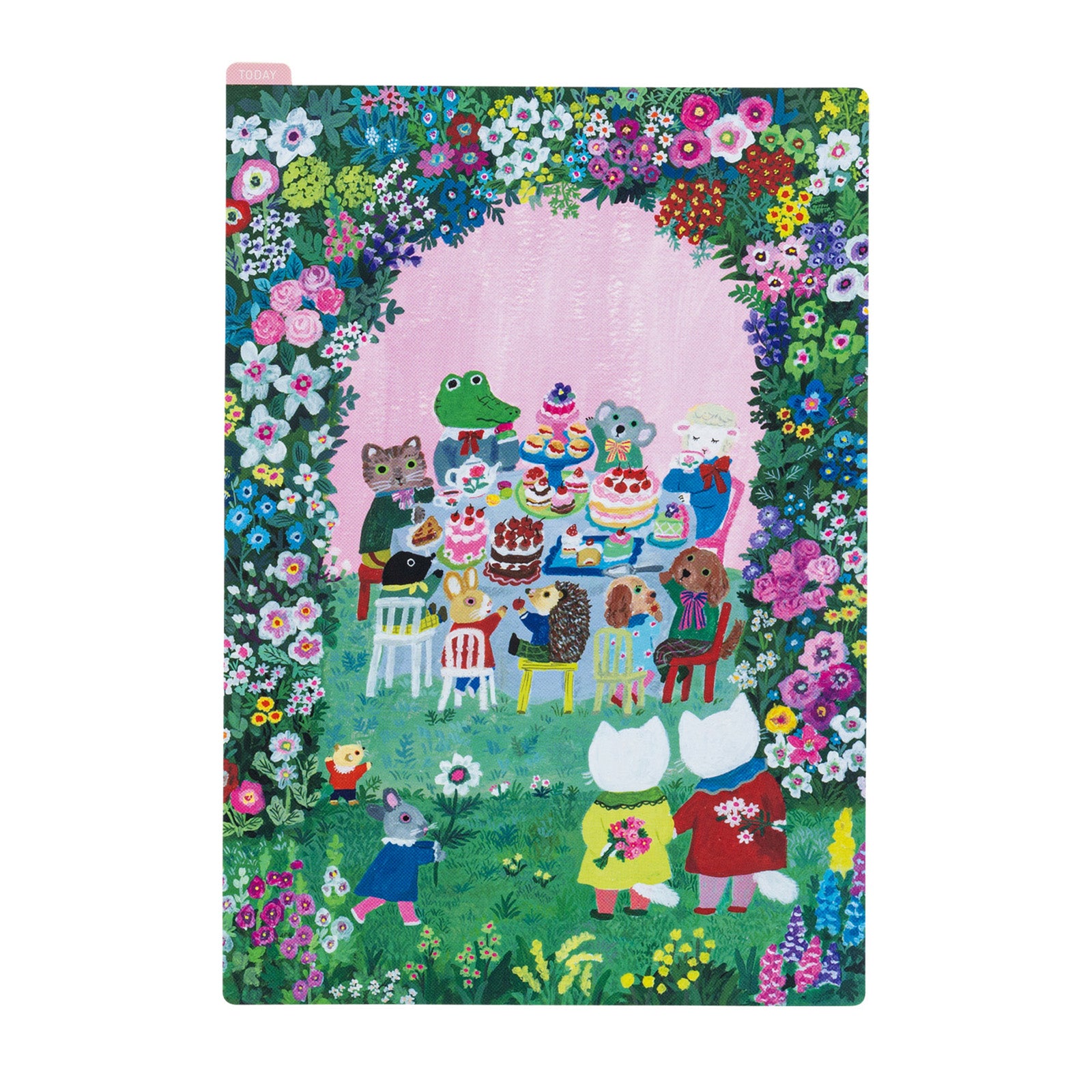 Yumi Kitagishi: Hobonichi Pencil Board for A5 Size (In the Garden)