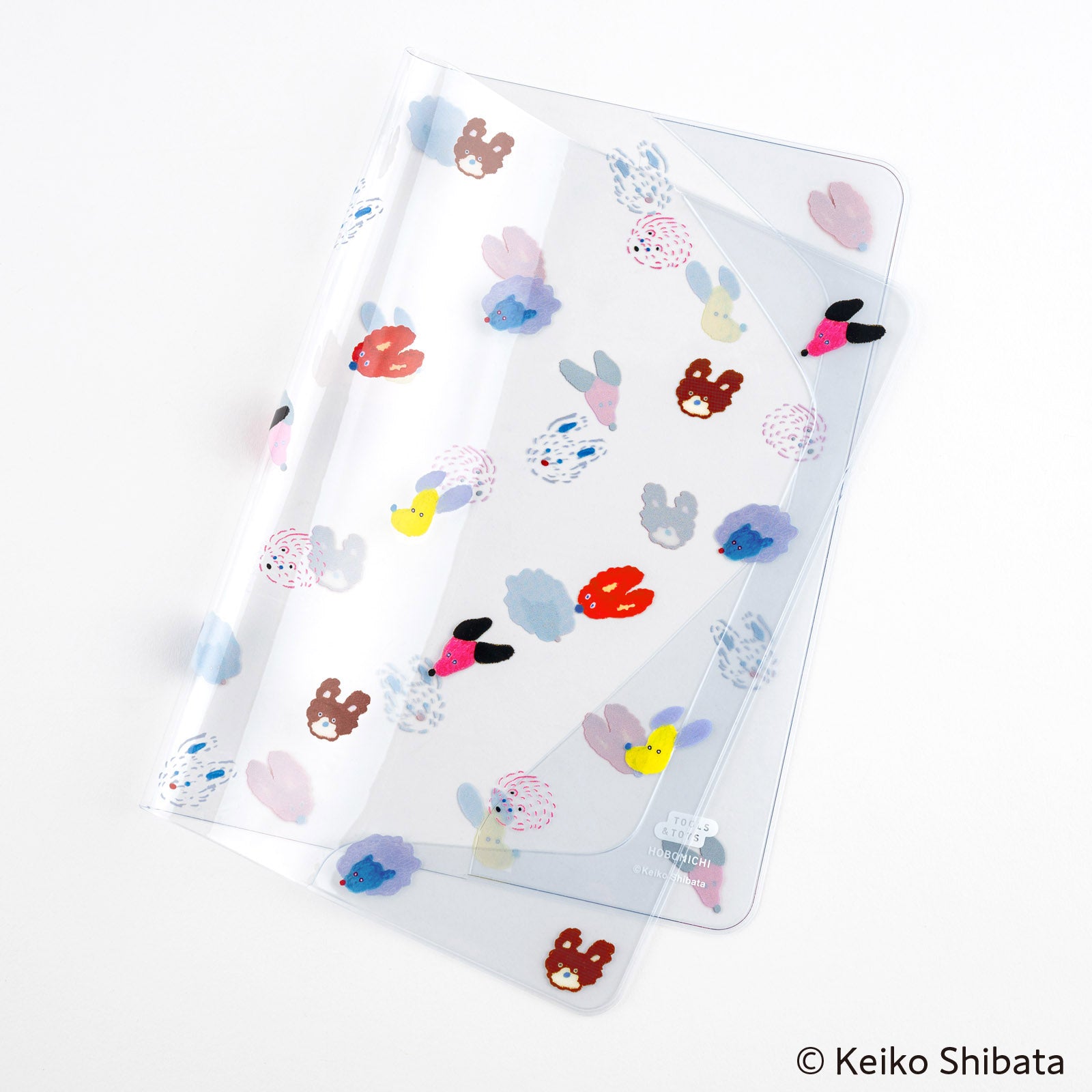 Keiko Shibata: Cover on Cover for A5 Size (Dog Ears Fluttering in the Wind)