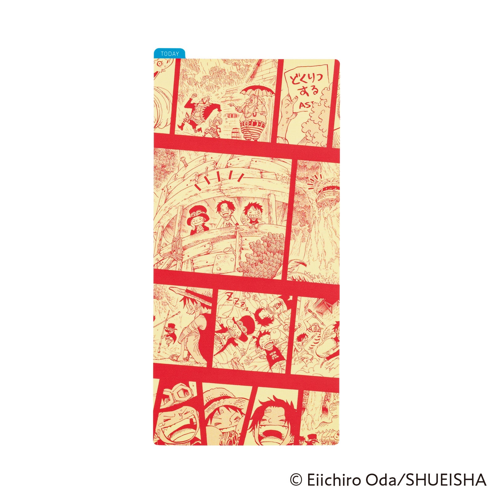 ONE PIECE magazine: Hobonichi Pencil Board for Weeks (Memories - Ace, Sabo, Luffy)