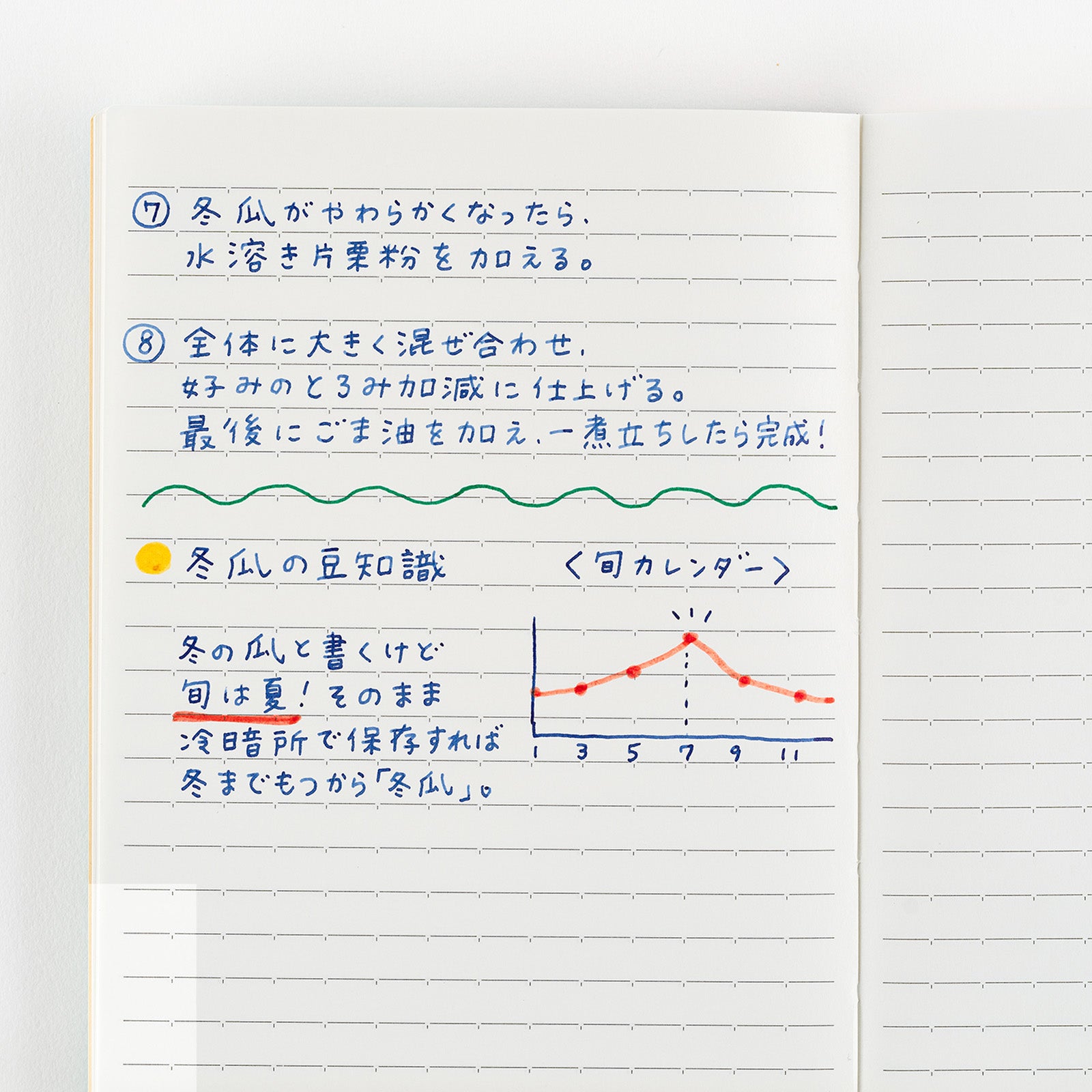 Hobonichi Lined Notebook (A6 Size)