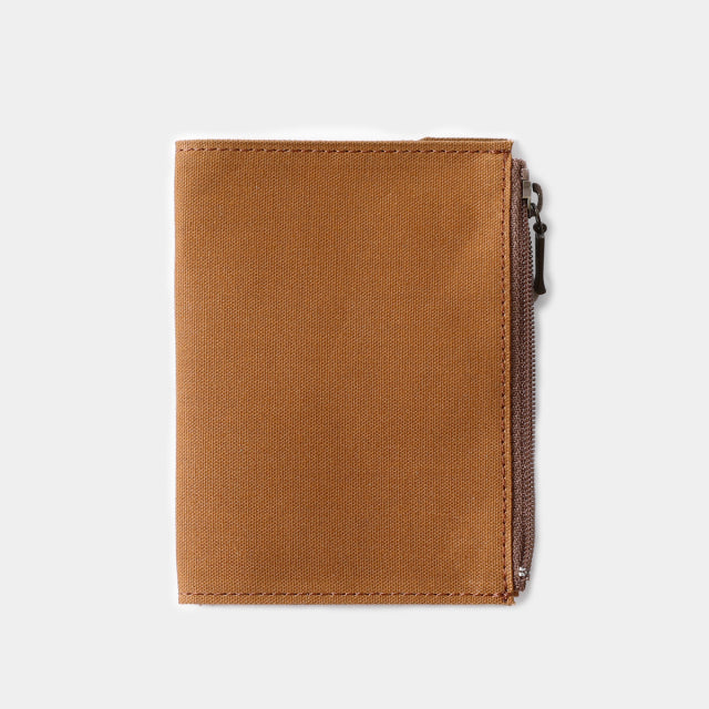 TF Traveler's Notebook Cotton Zipper Case Passport Size - BROWN