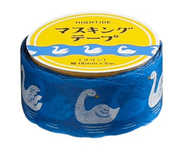 Retro Masking Tape Swan