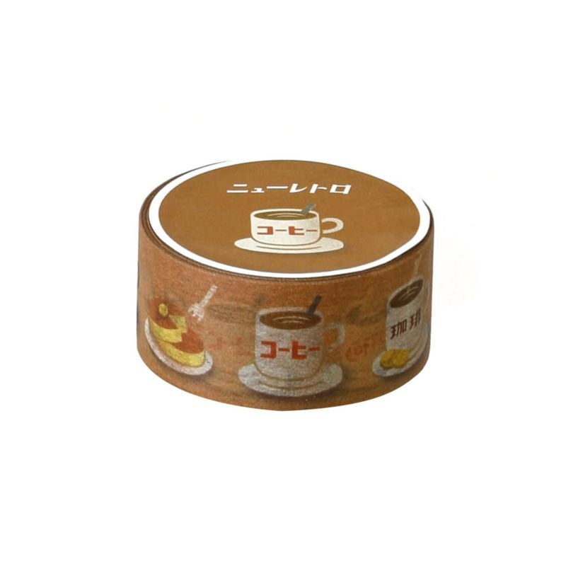 Retro Masking Tape Coffee