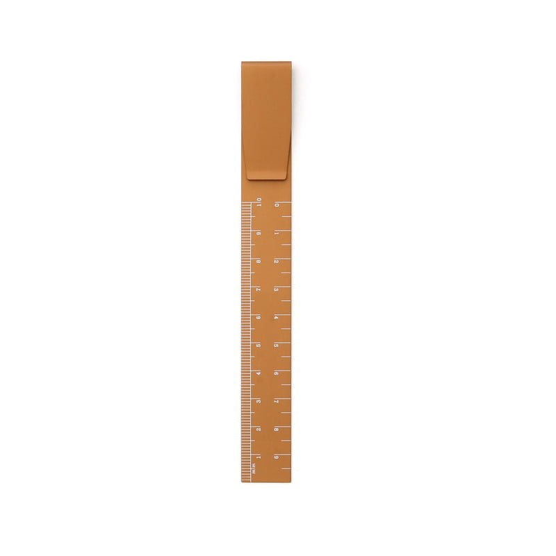 Clip Ruler Brown