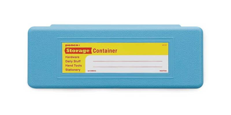 Storage Container Pencase Light Blue