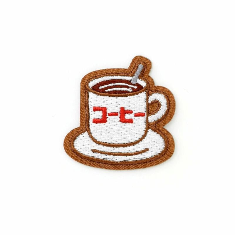 New Retro Patch Sticker Coffee