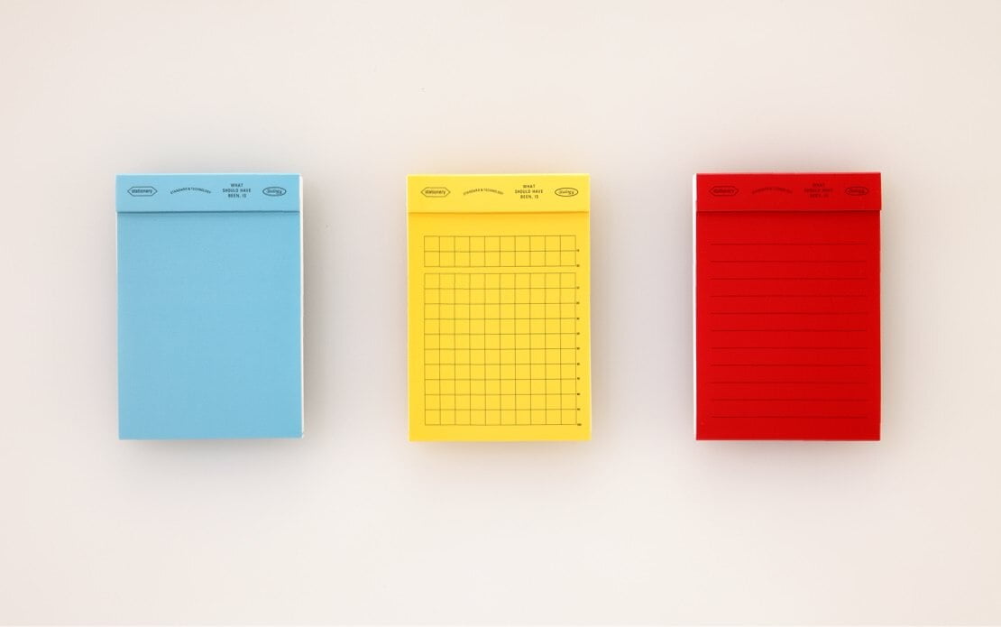 Editor’s Memo Pad Gridded [Yellow]