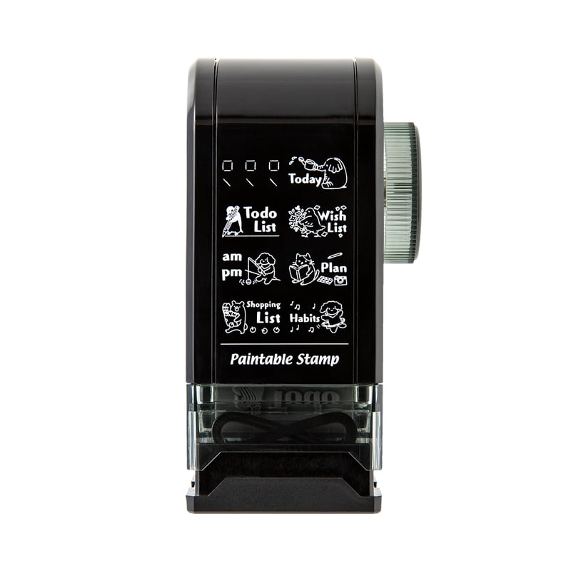 Paintable Rotating Stamp Dial List