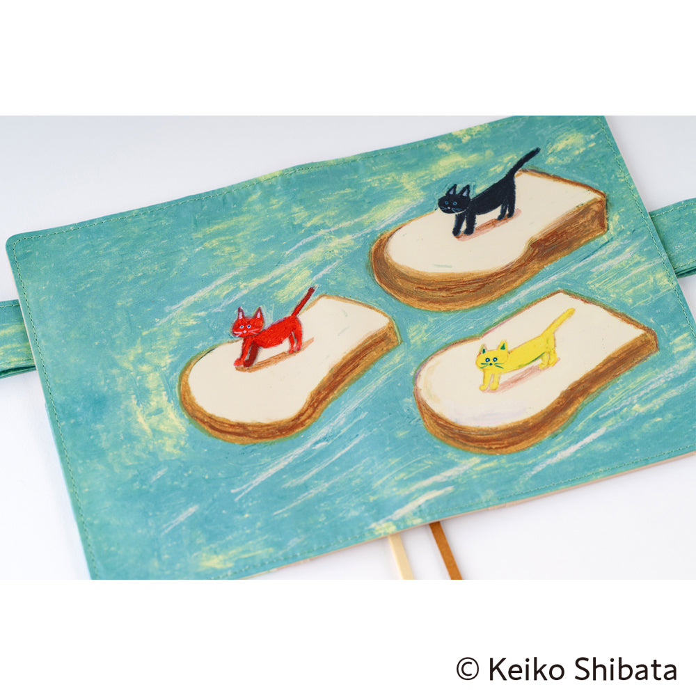 Keiko Shibata: Bread floating in the wind [A6]