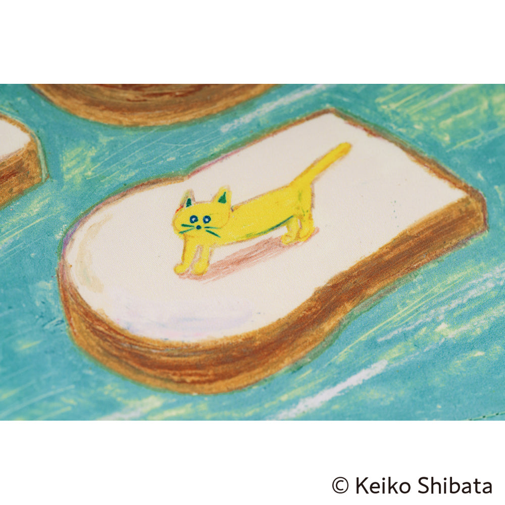 Keiko Shibata: Bread floating in the wind [A6]