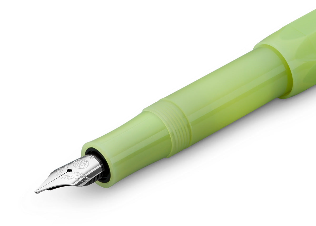 Kaweco Frosted Sport Fountain Pen Lime M/F/EF