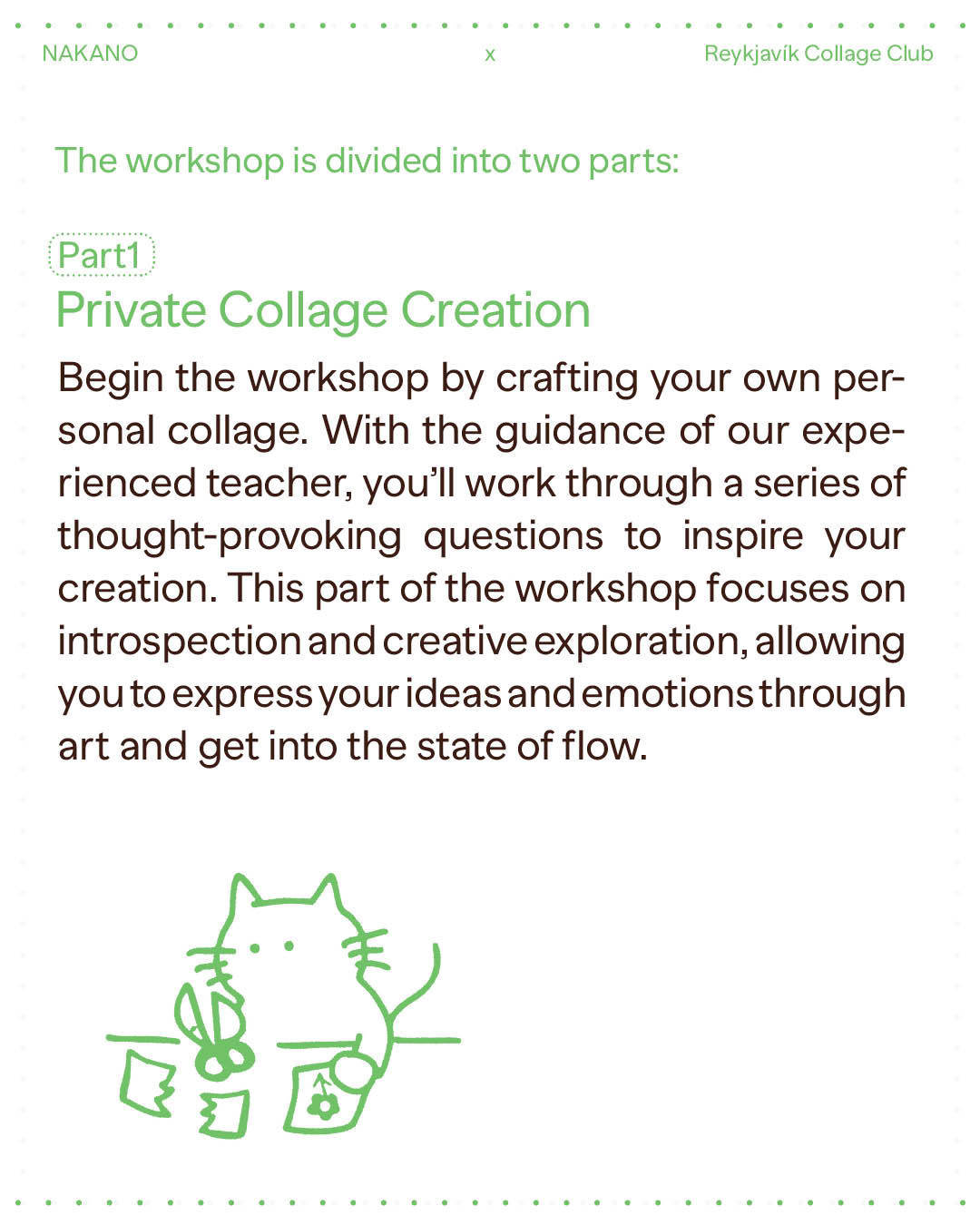 Collage Workshop with Reykjavík Collage Club 8th March 10:00-13:00